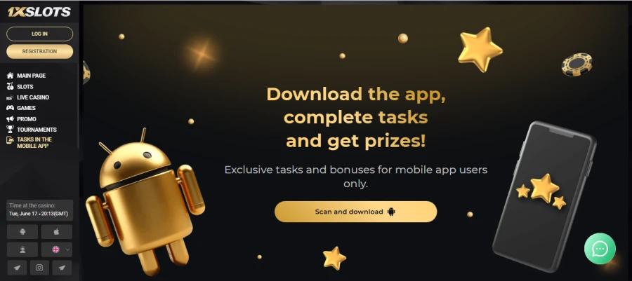 1xslots apk